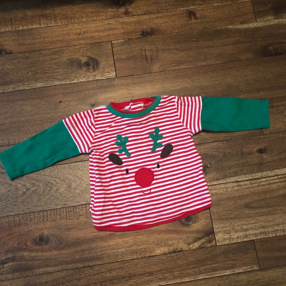 • 2/$10 baby reindeer shirt •